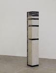 Aaron Meyers, Column, 2013, cast concrete, modified IKEA shelf, 12 x 75 x 12 in.